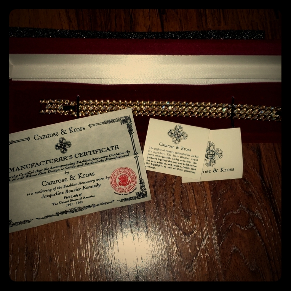 Camrose and kross weave bracelet